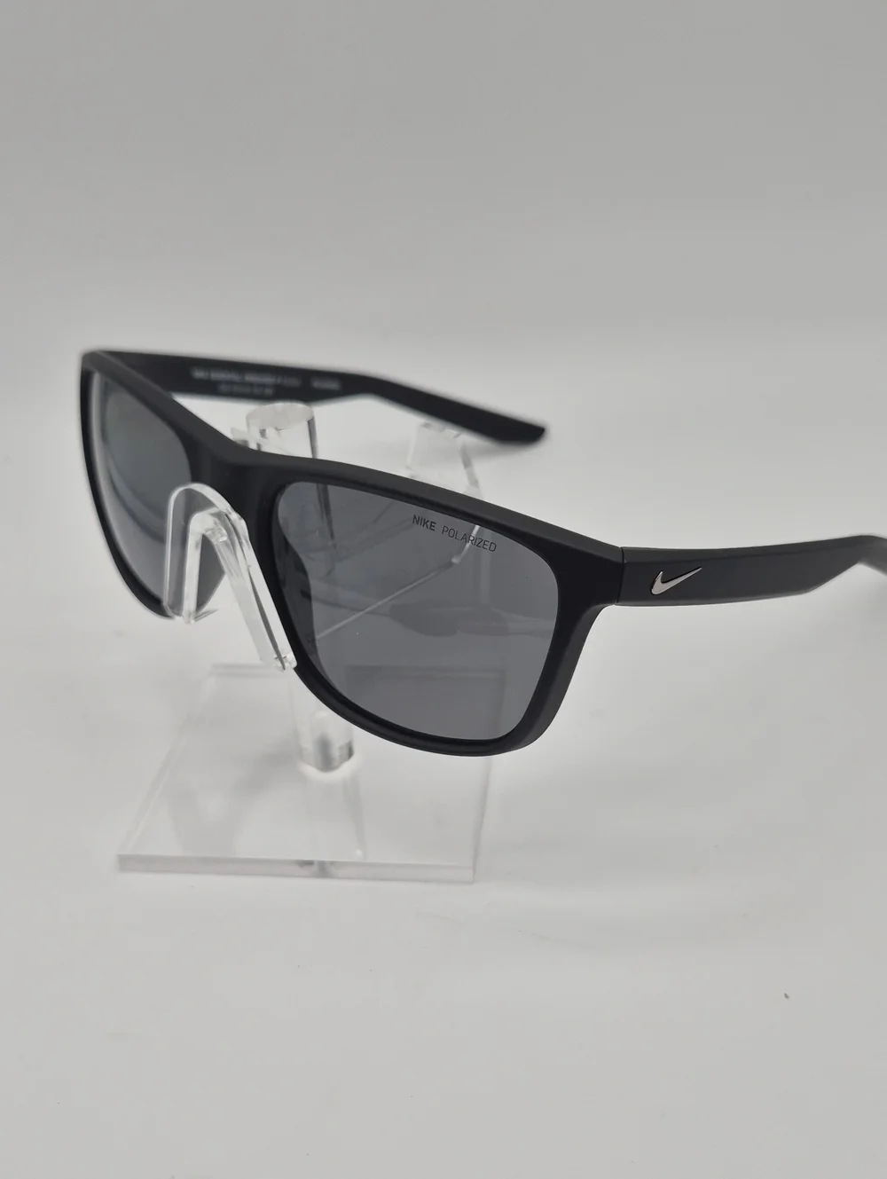 Nike Essential Endeavor Men's Black Frame Sunglasses with Gray Polarized Lenses